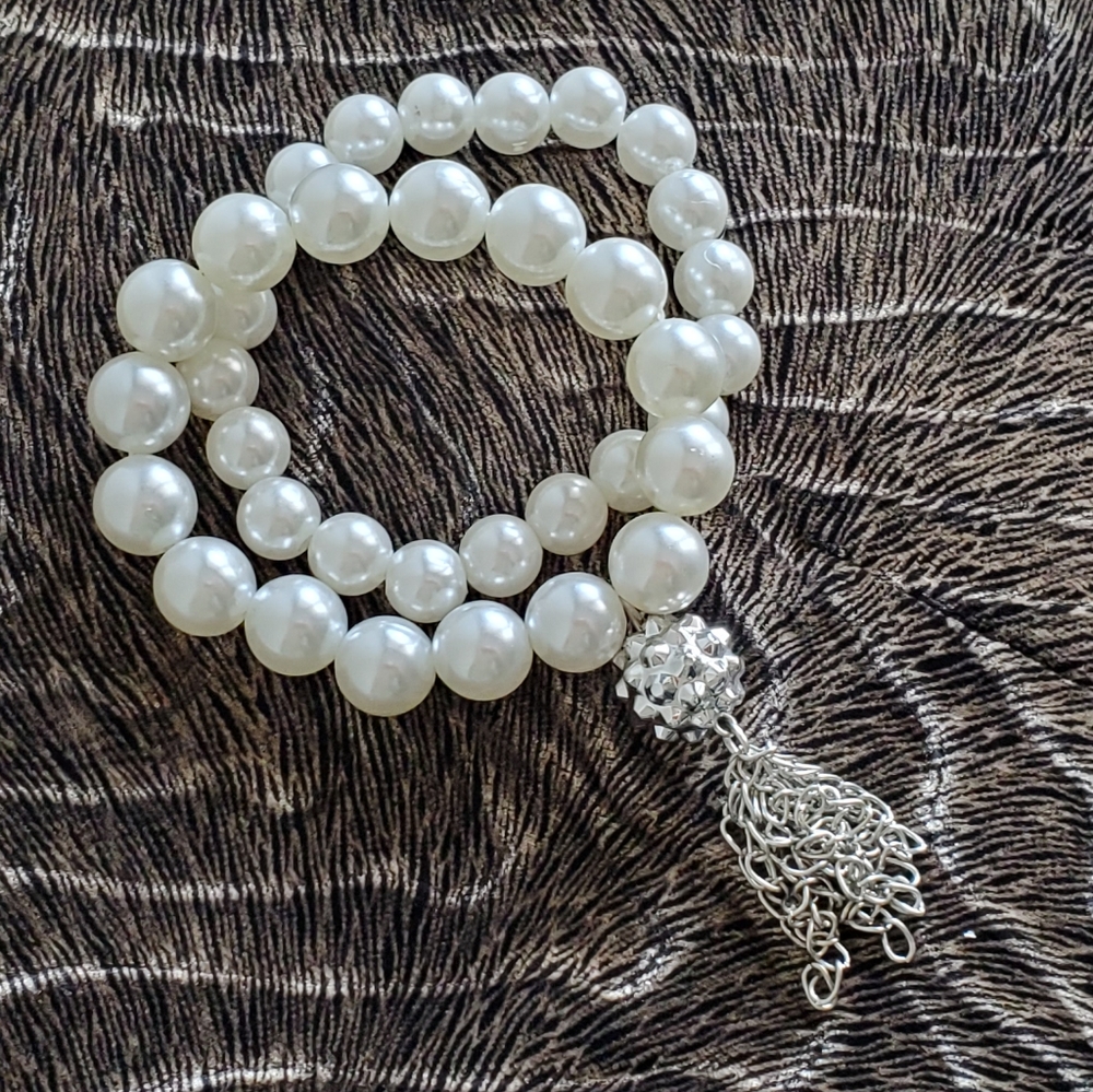 Bracelet Faux Pearl